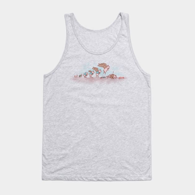 Pig-volution Tank Top by kg07_shirts